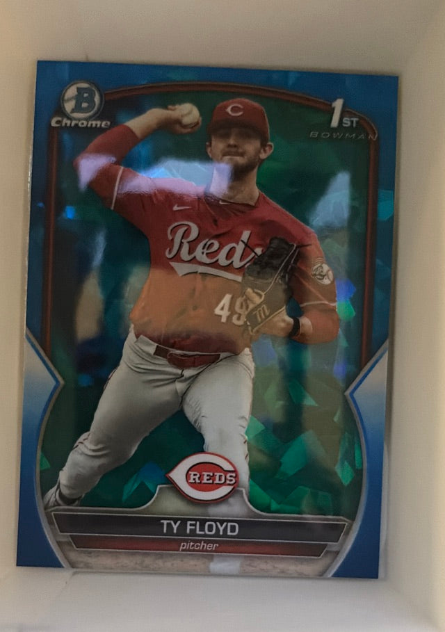 2023 - Bowman - 2023 Bowman Draft - Chrome Refractor - Ty Floyd