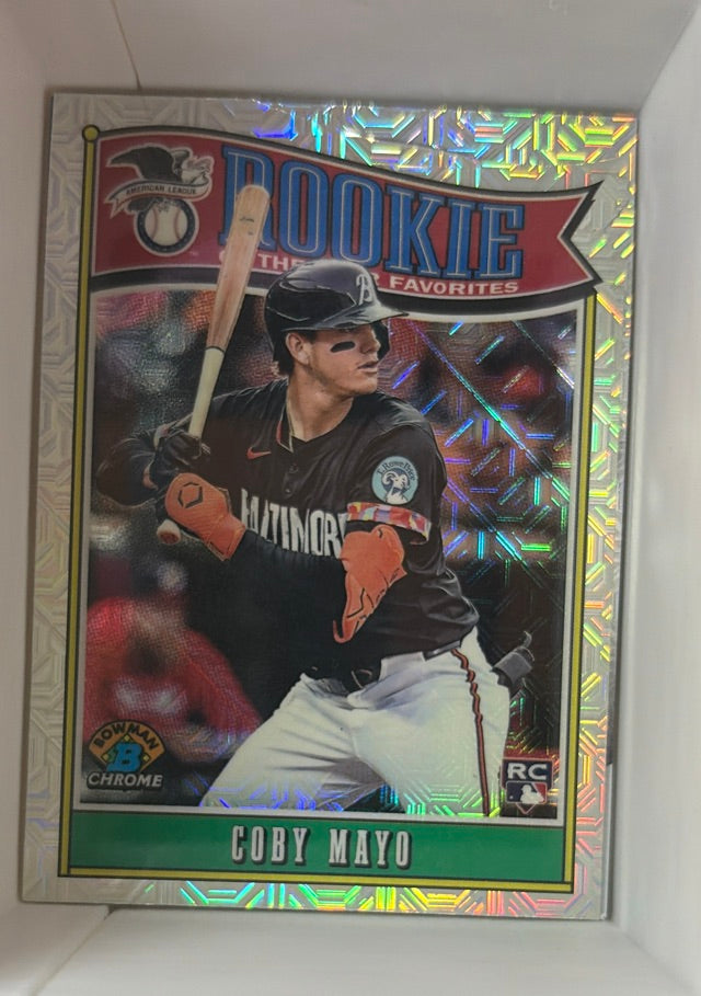 2025 - Bowman - 2025 Bowman - Rookie of the Year Favorites Mojo Refractor - Coby Mayo