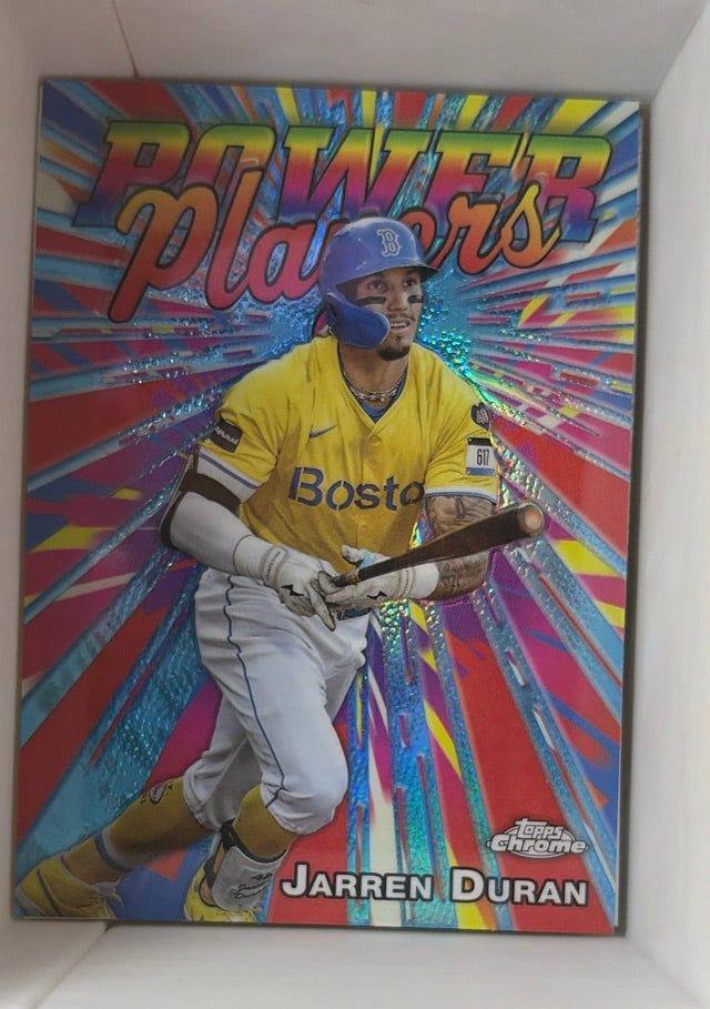 2025 - Topps - 2025 Topps Chrome - Power Players - Jarren Duran