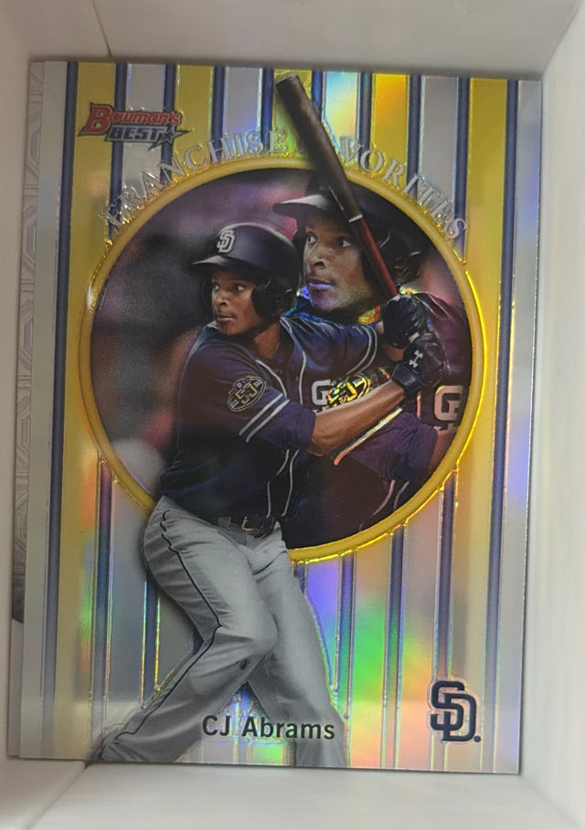 2019 - Bowman - 2019 Bowman's Best - 1999 Franchise Favorites - CJ Abrams