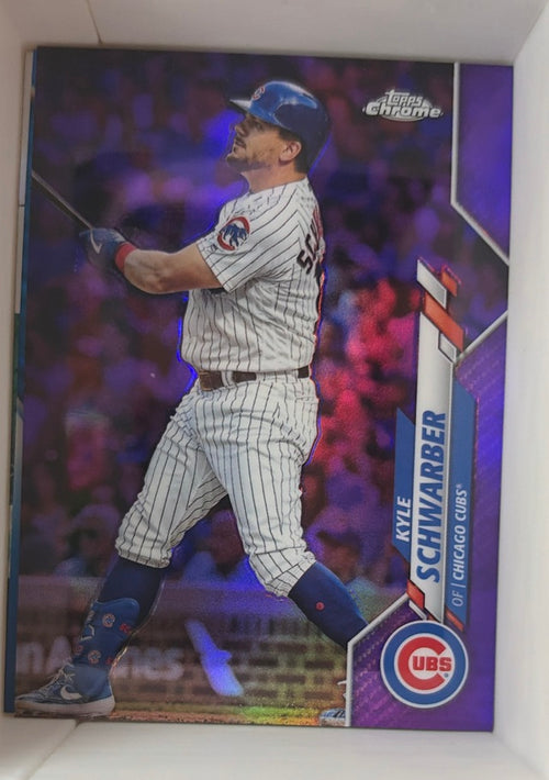 2020 - Topps - 2020 Topps Chrome Ben Baller Edition - Orange Refractor - Kyle Schwarber
