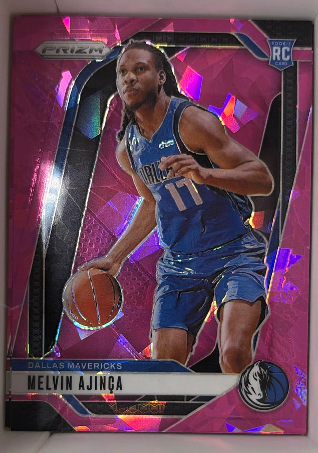 2024 - Prizm - 2024-25 Panini Prizm - Prizms Pink Ice - Melvin Ajinca
