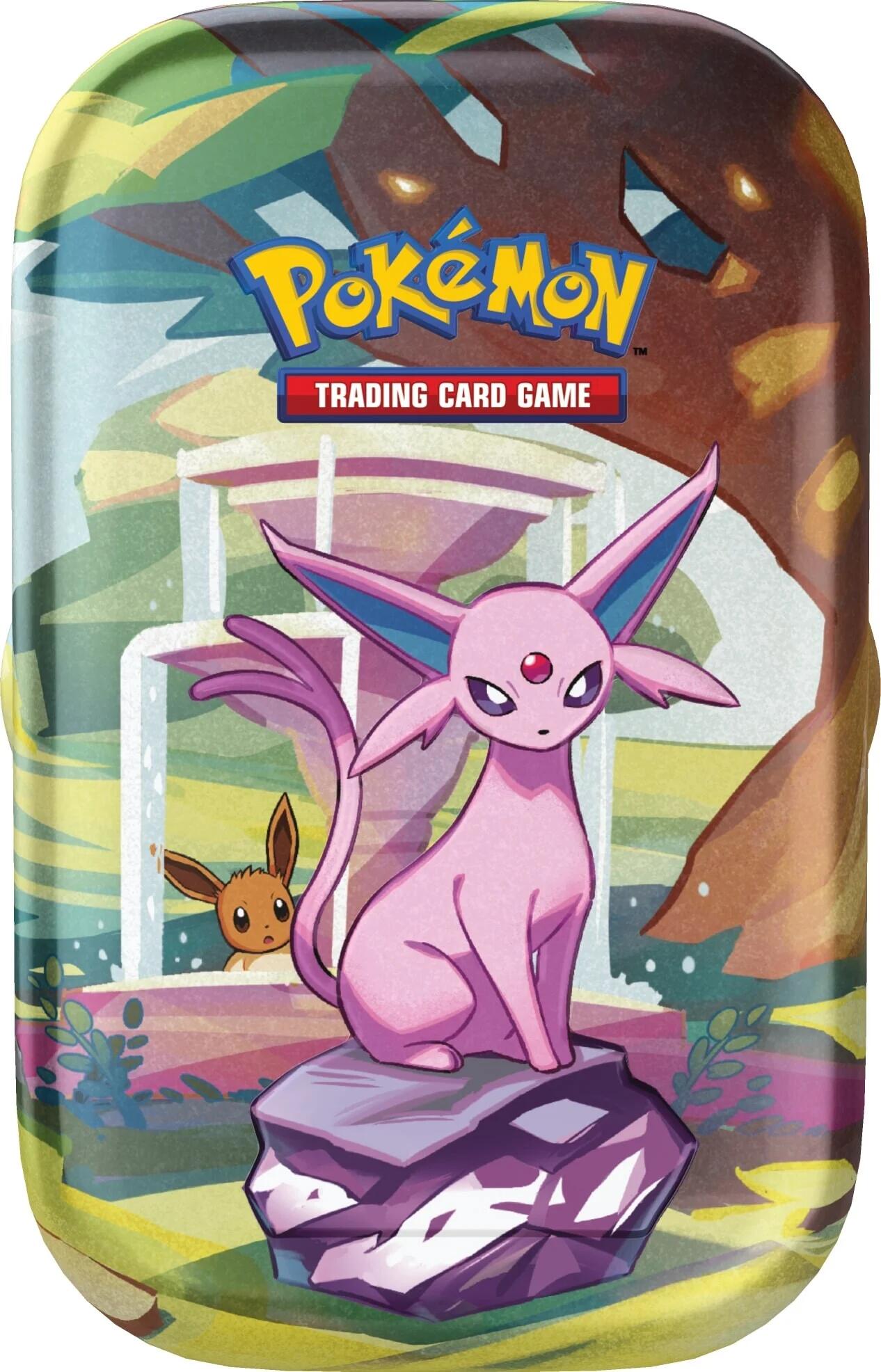Prismatic Evolutions Mini Tin [Espeon] Sealed