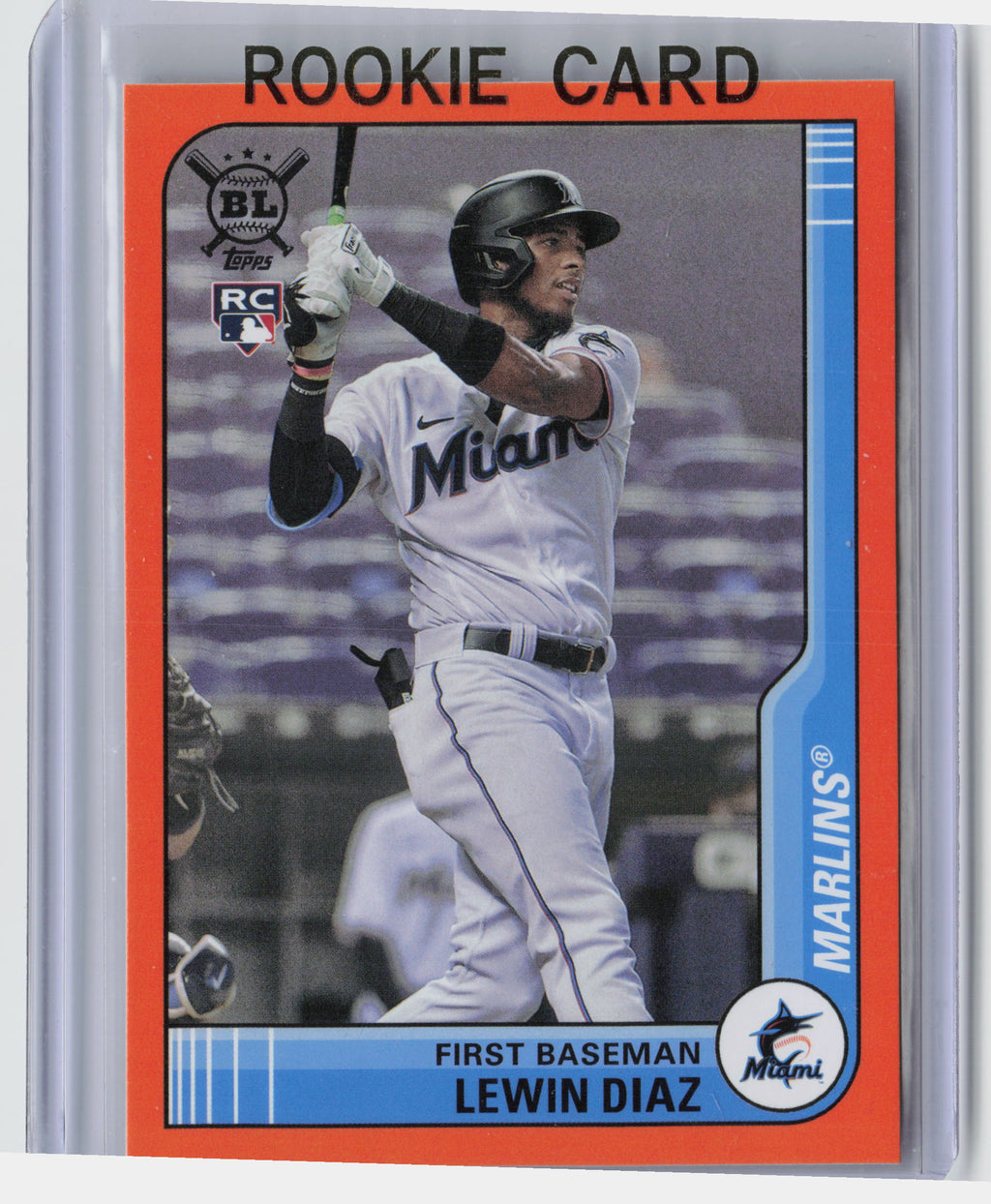 2021 Topps Big League #26 Lewin Diaz Orange