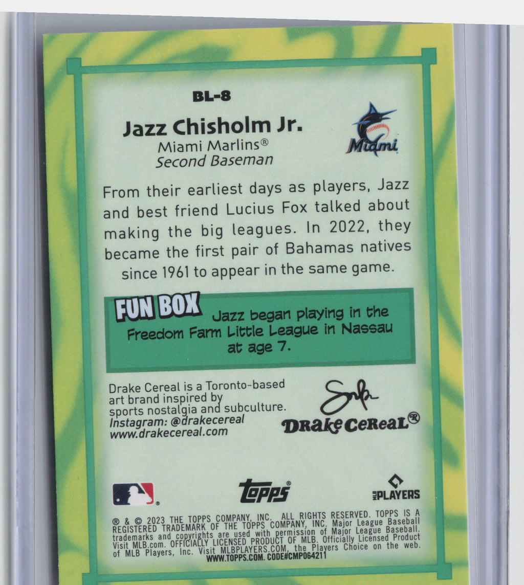 2023 Topps Big League #BL-8 Jazz Chisholm Jr. Big Leaguers