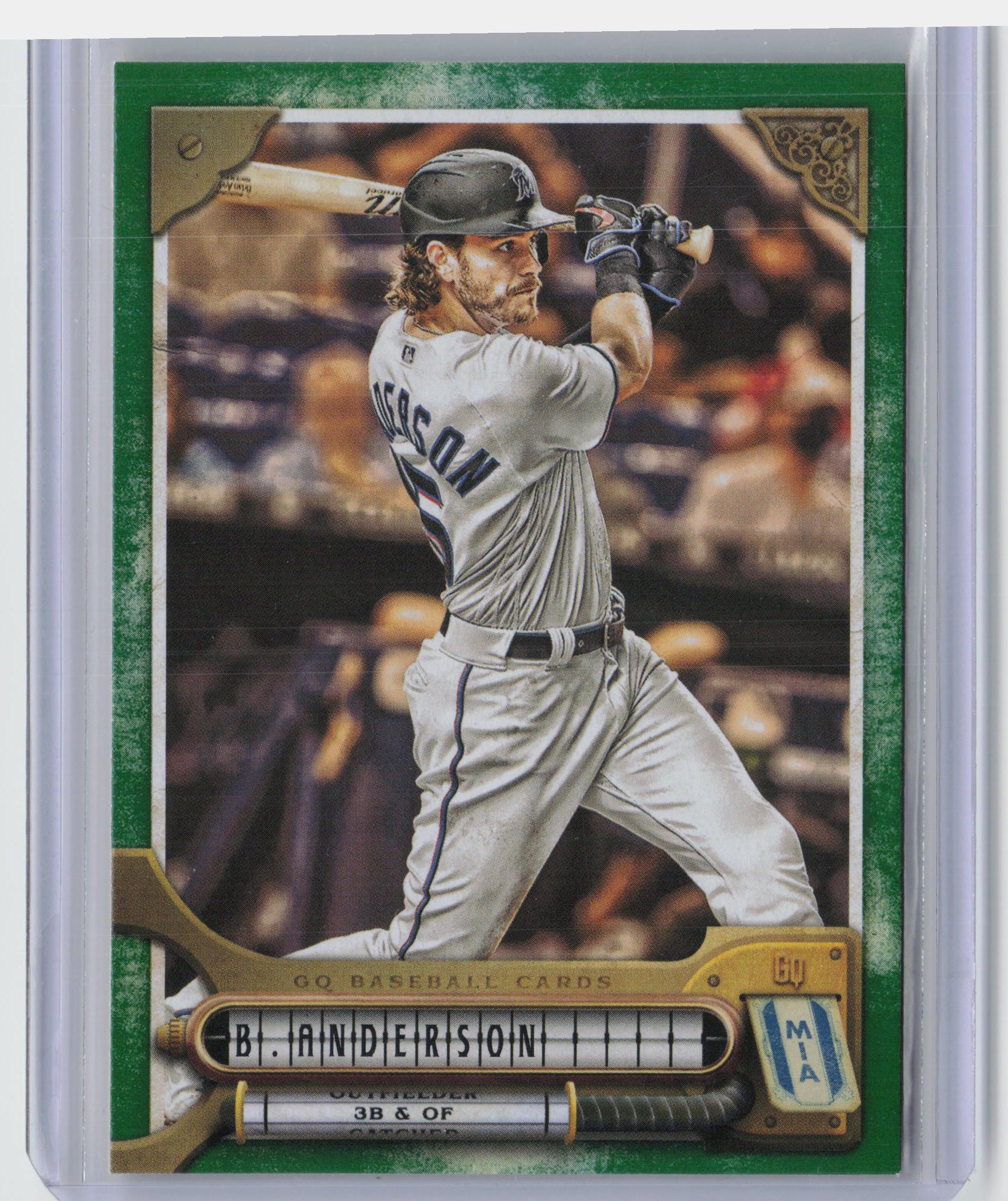 2022 Topps Gypsy Queen #43 Brian Anderson Green