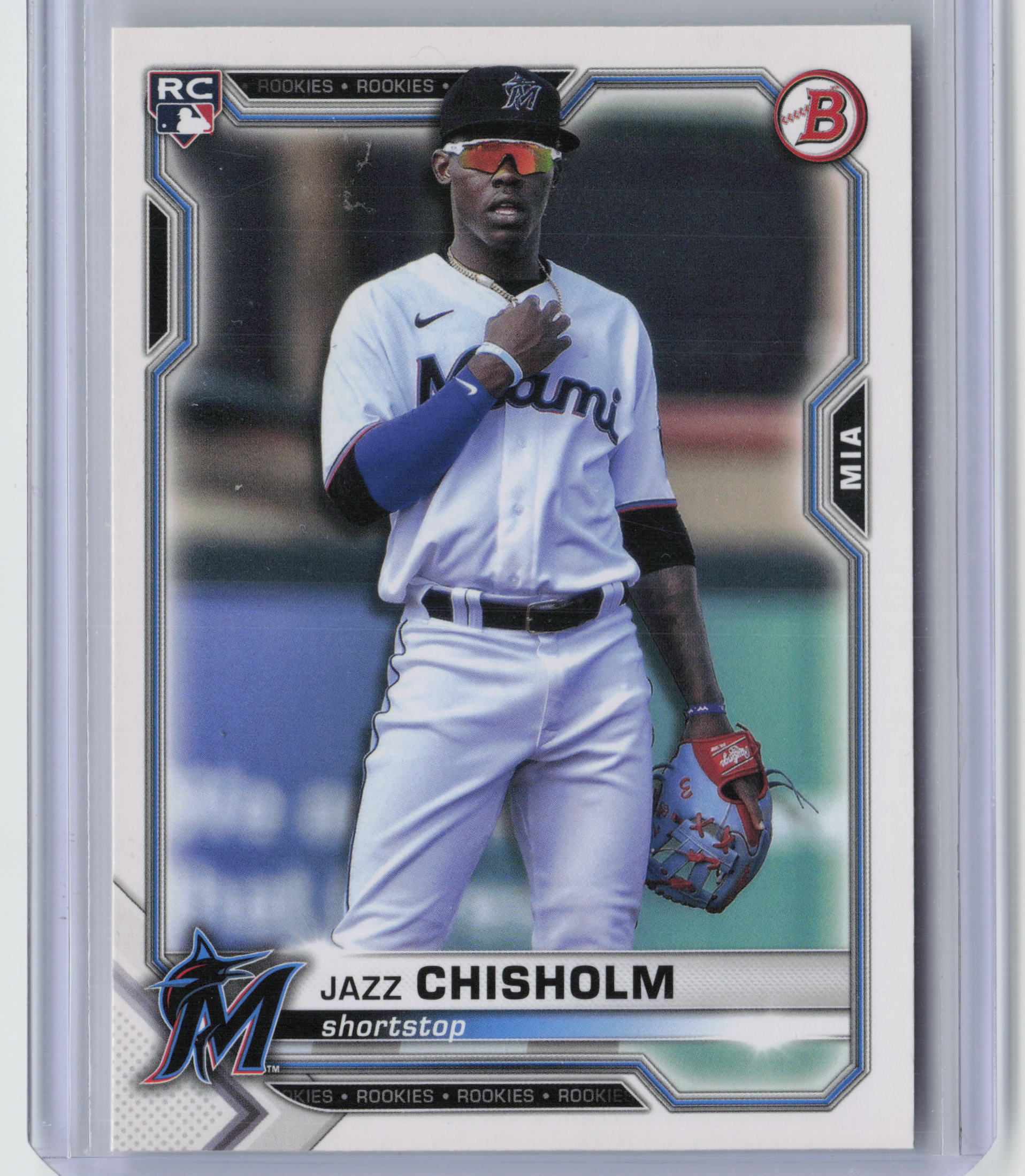 2021 Bowman #71 Jazz Chisholm