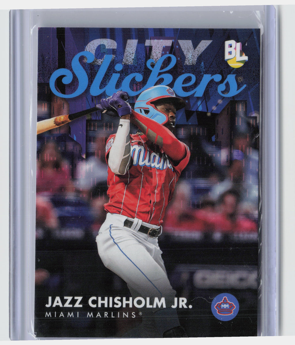 2023 Topps Big League #CS-15 Jazz Chisholm Jr. City Slickers