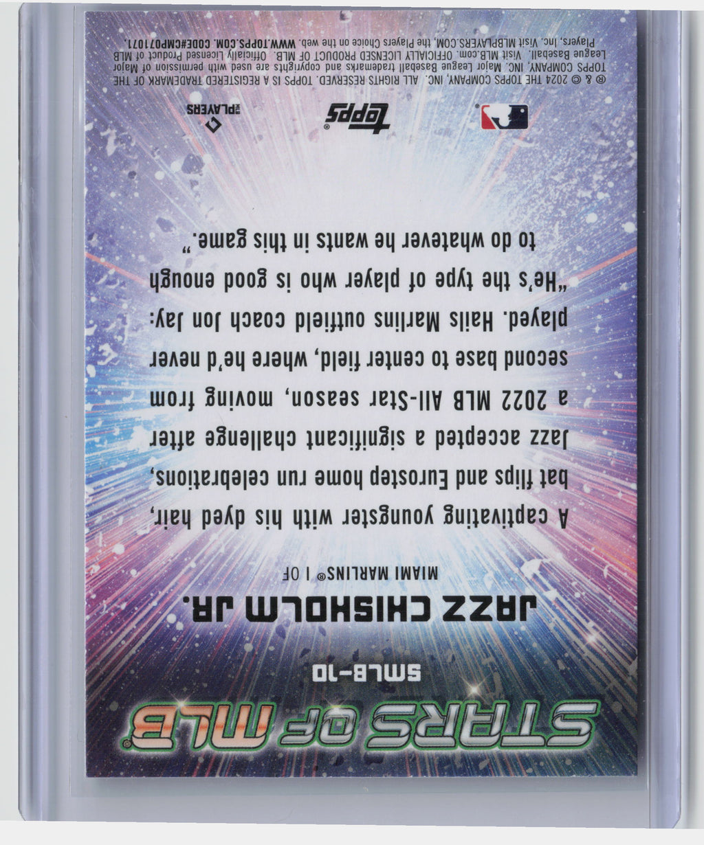 2022 Topps 1st Edition - Stars of MLB #SMLB-10 Jazz Chisholm Jr.