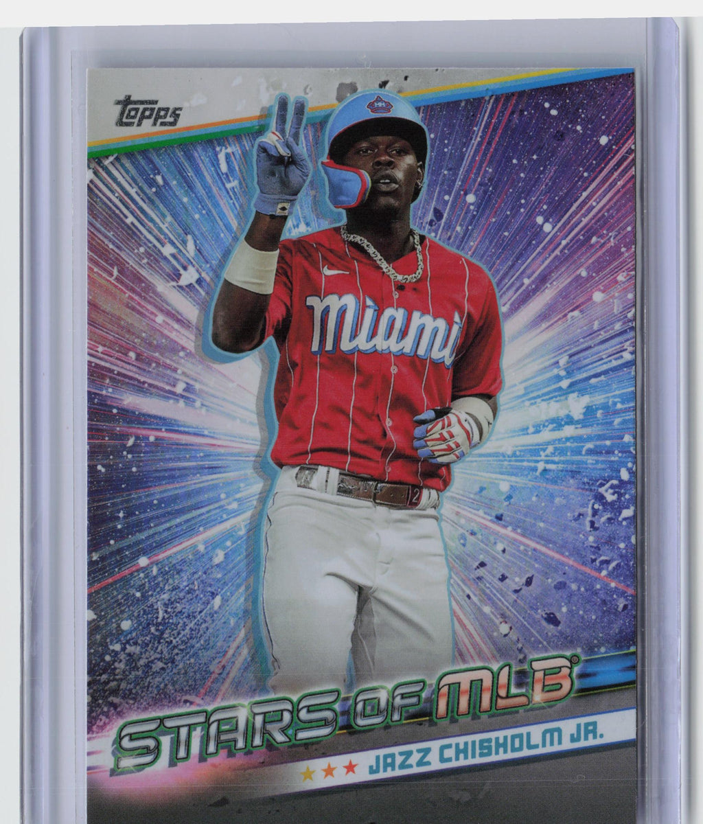 2022 Topps 1st Edition - Stars of MLB #SMLB-10 Jazz Chisholm Jr.