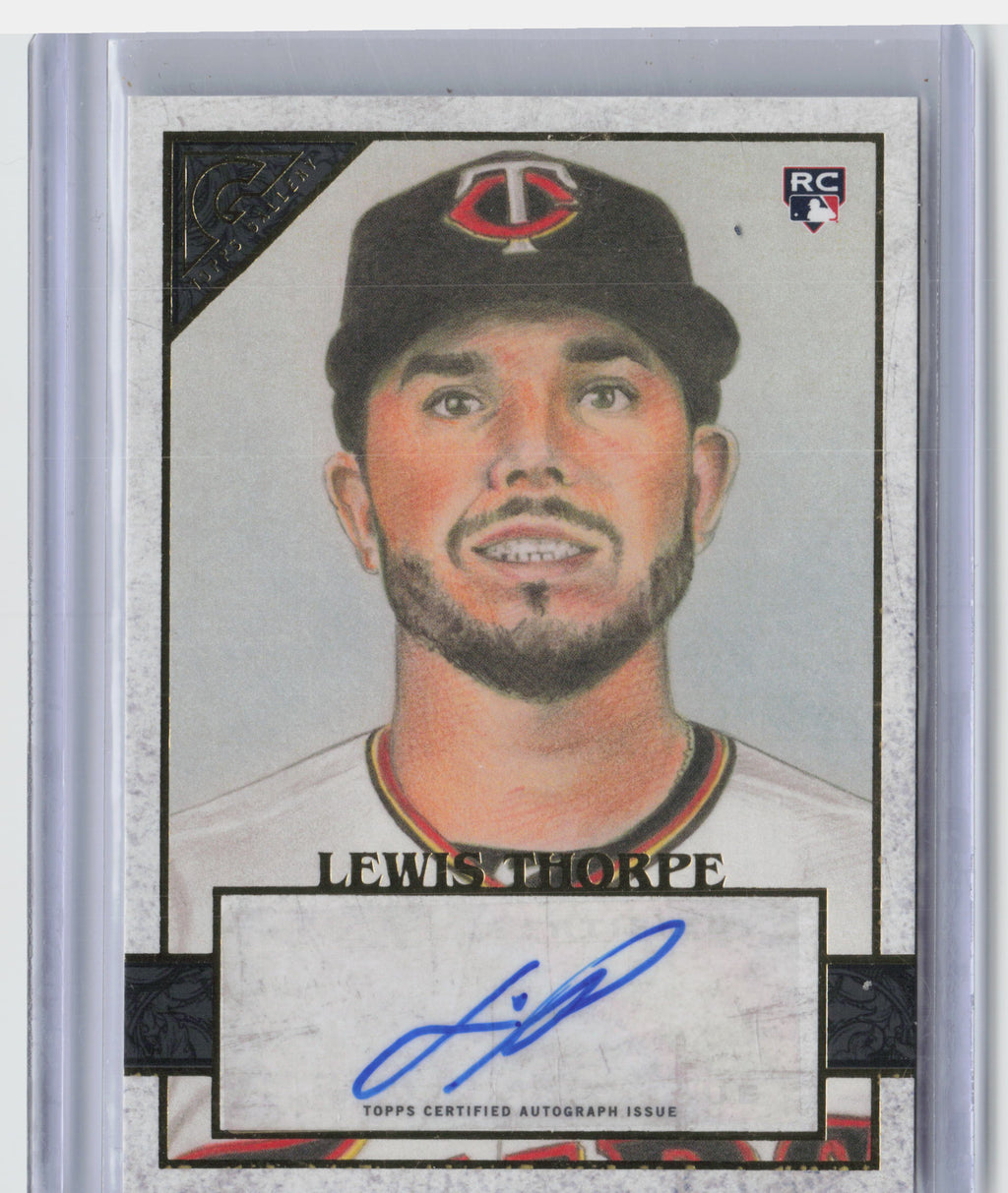 2020 Topps Gallery #52 Lewis Thorpe Autographs