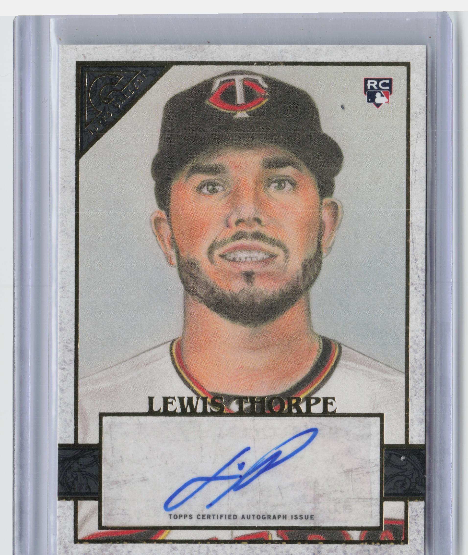 2020 Topps Gallery #52 Lewis Thorpe Autographs