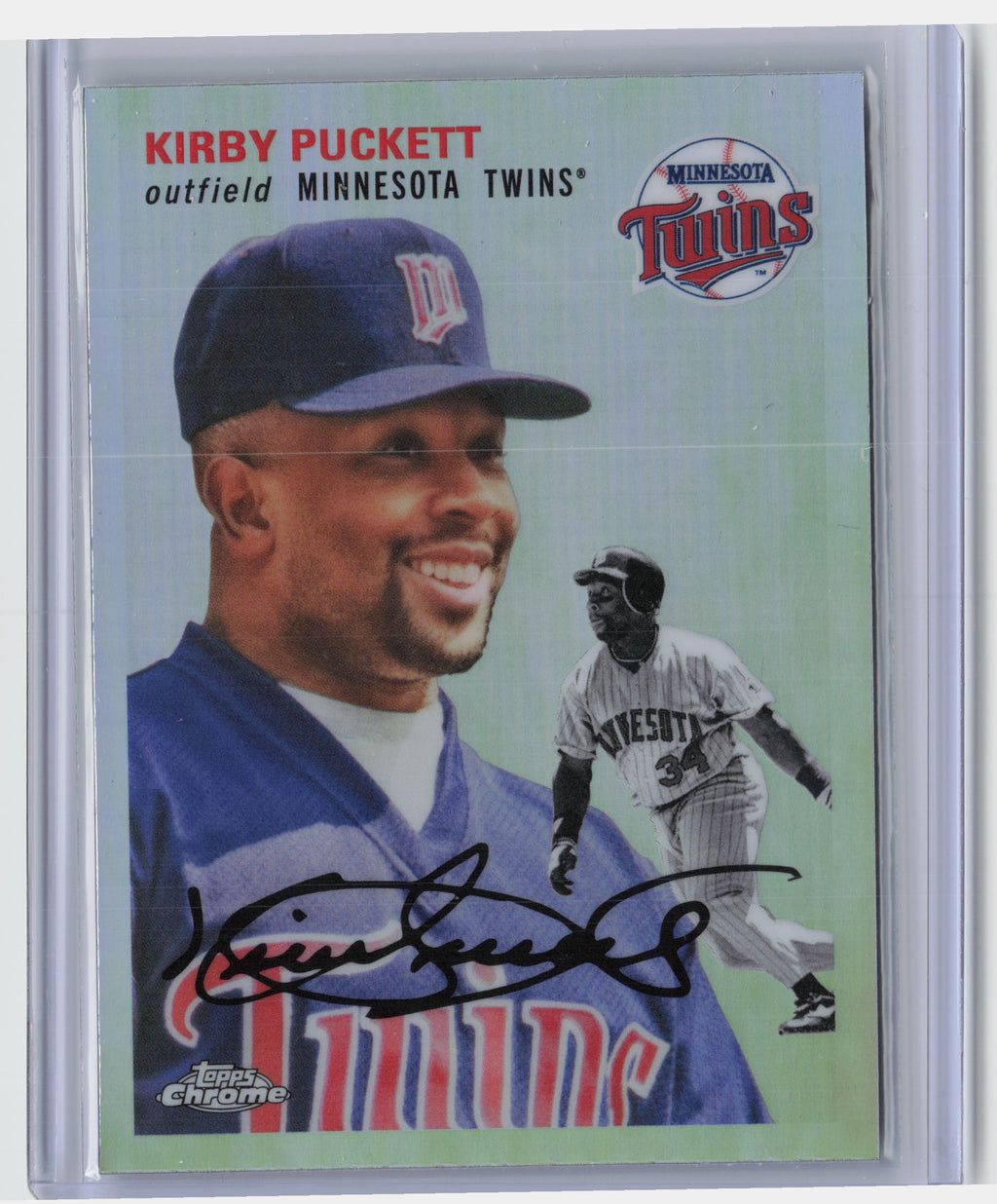 2023 Topps Chrome Platinum Anniversary #422 Kirby Puckett