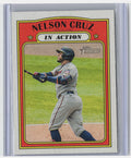2021 Topps Heritage #308 Nelson Cruz