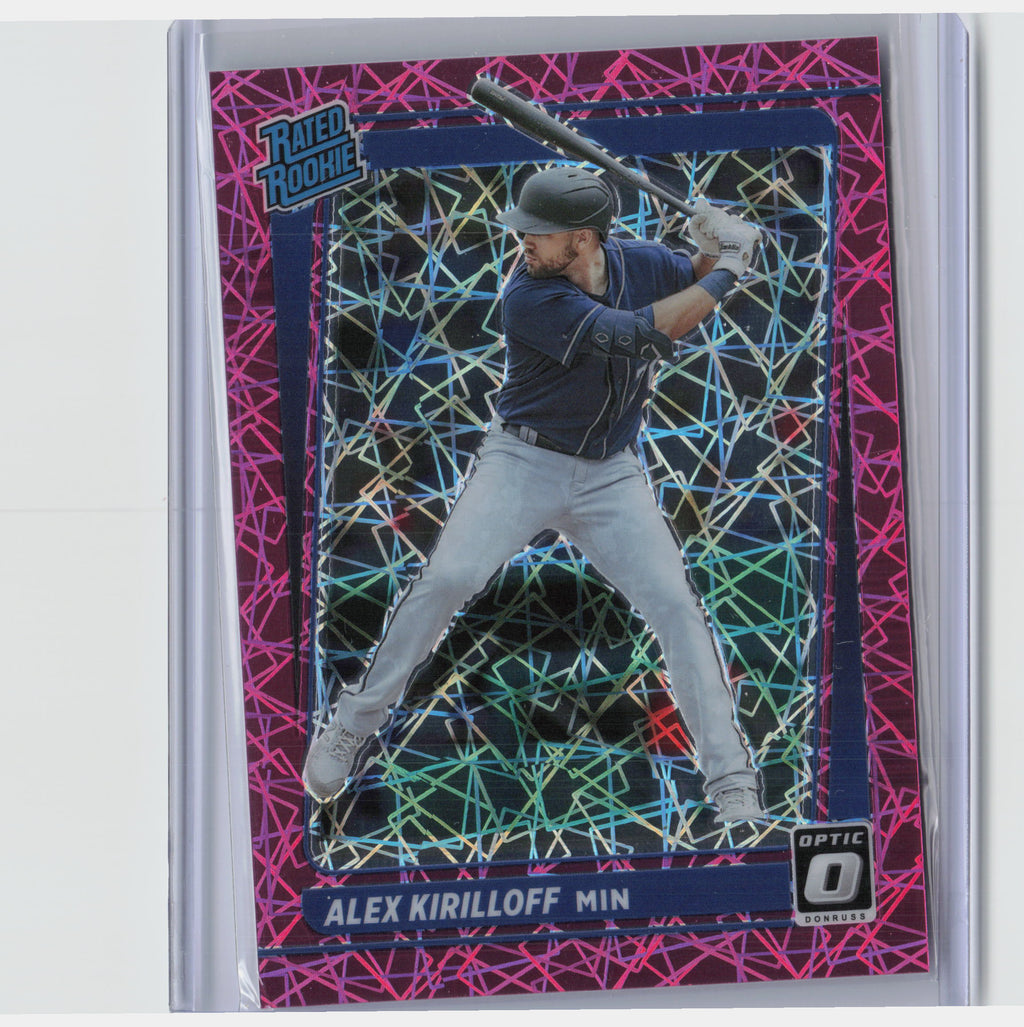 2021 Donruss Optic #40 Alex Kirilloff Pink Velocity #/249