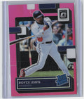 2022 Donruss Optic #164 Royce Lewis Pink Prizm