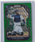2021 Panini Prizm #30 Ryan Jeffers Green Wave Prizm