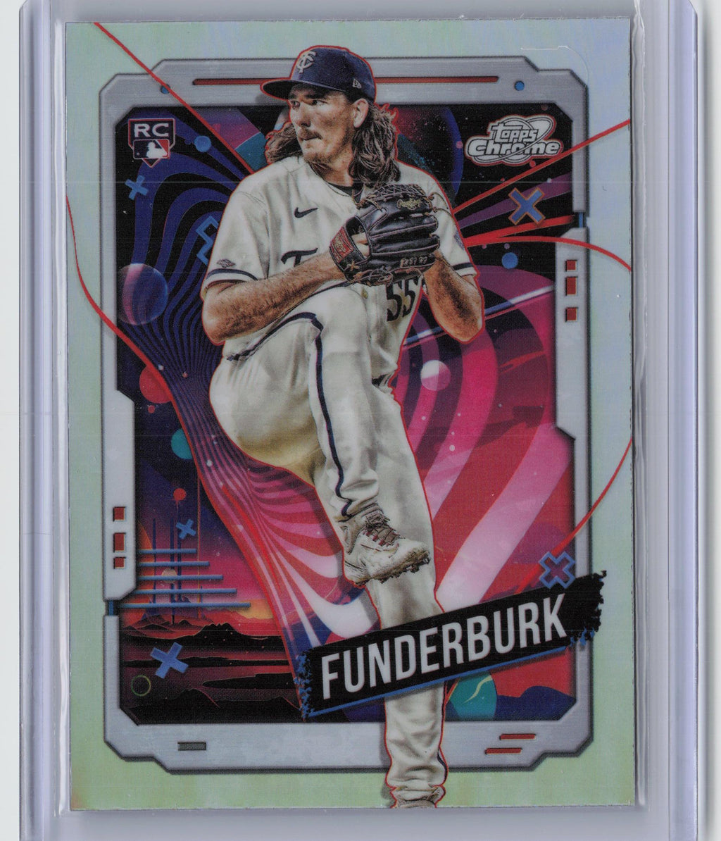 2024 Topps Chrome Cosmic #104 Kody Funderburk Refractors