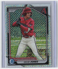 2024 Bowman #BCP-60 Druw Jones Chrome Prospects Mojo Refractors