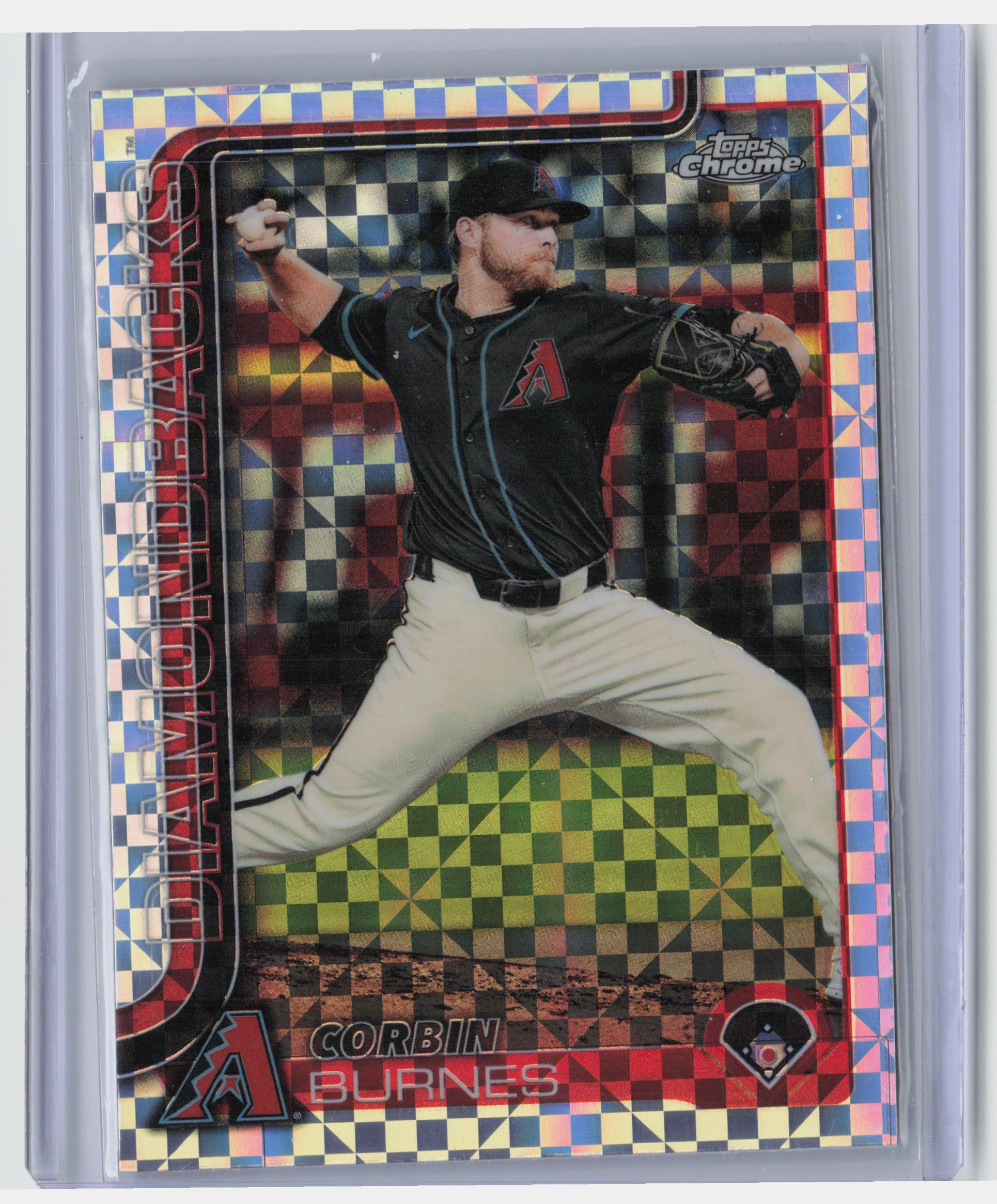2025 Topps Chrome #17 Corbin Burnes X-Fractors