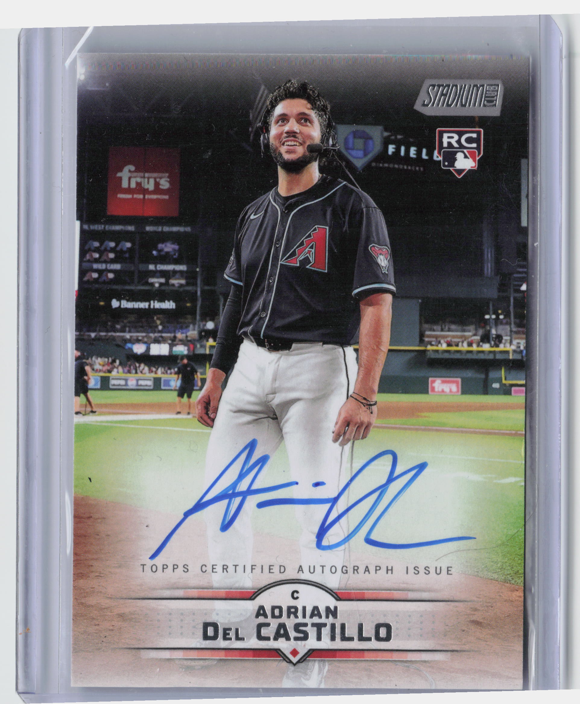 2025 Stadium Club #SCBA-AD Adrian Del Castillo Base Autographs