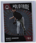 2022 Panini Mosaic #HF-3 Randy Johnson Holofame
