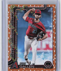 2025 Topps Holiday #H131 Zac Gallen Gold Holiday Lights