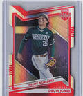 2024 Wild Card Five Card Draw - Vintage Auto Red Foil Red Druw Jones #/2