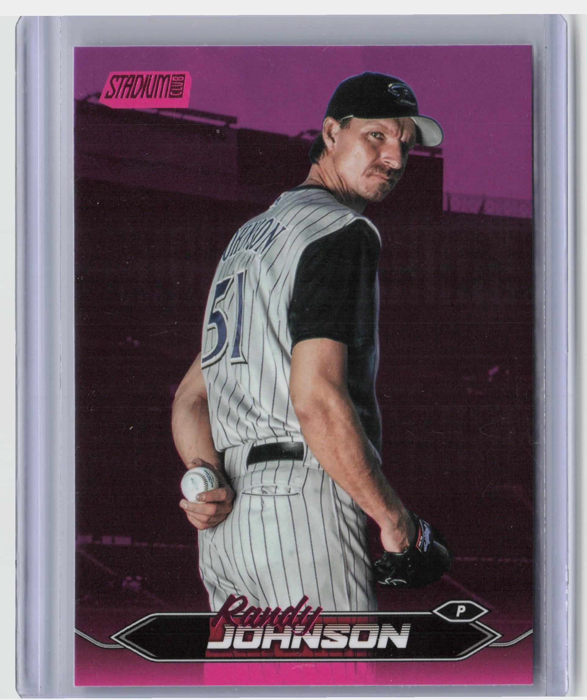 2024 Stadium Club #8 Randy Johnson Pink Foil