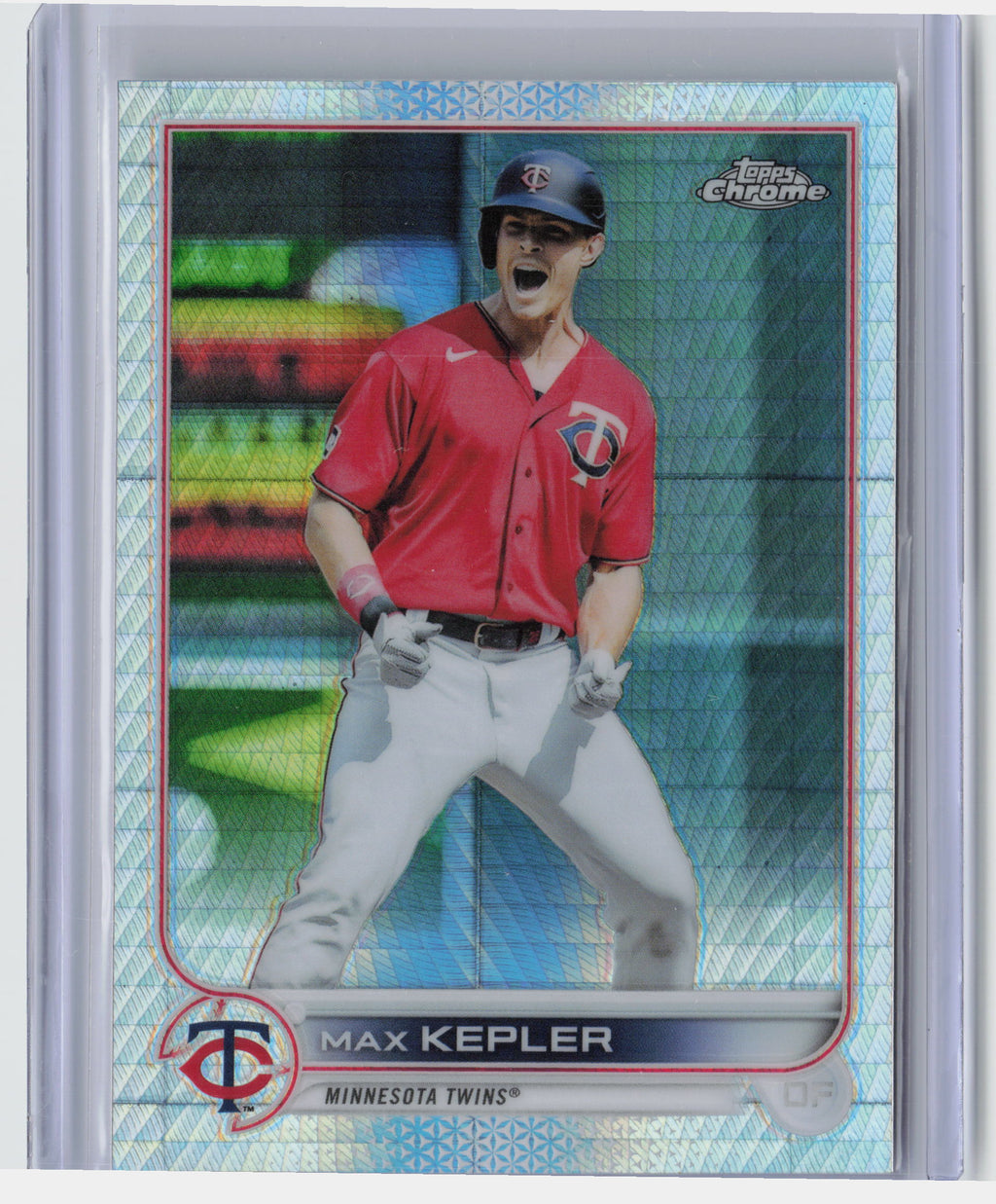 2022 Topps Chrome #58 Max Kepler Prism Refractor