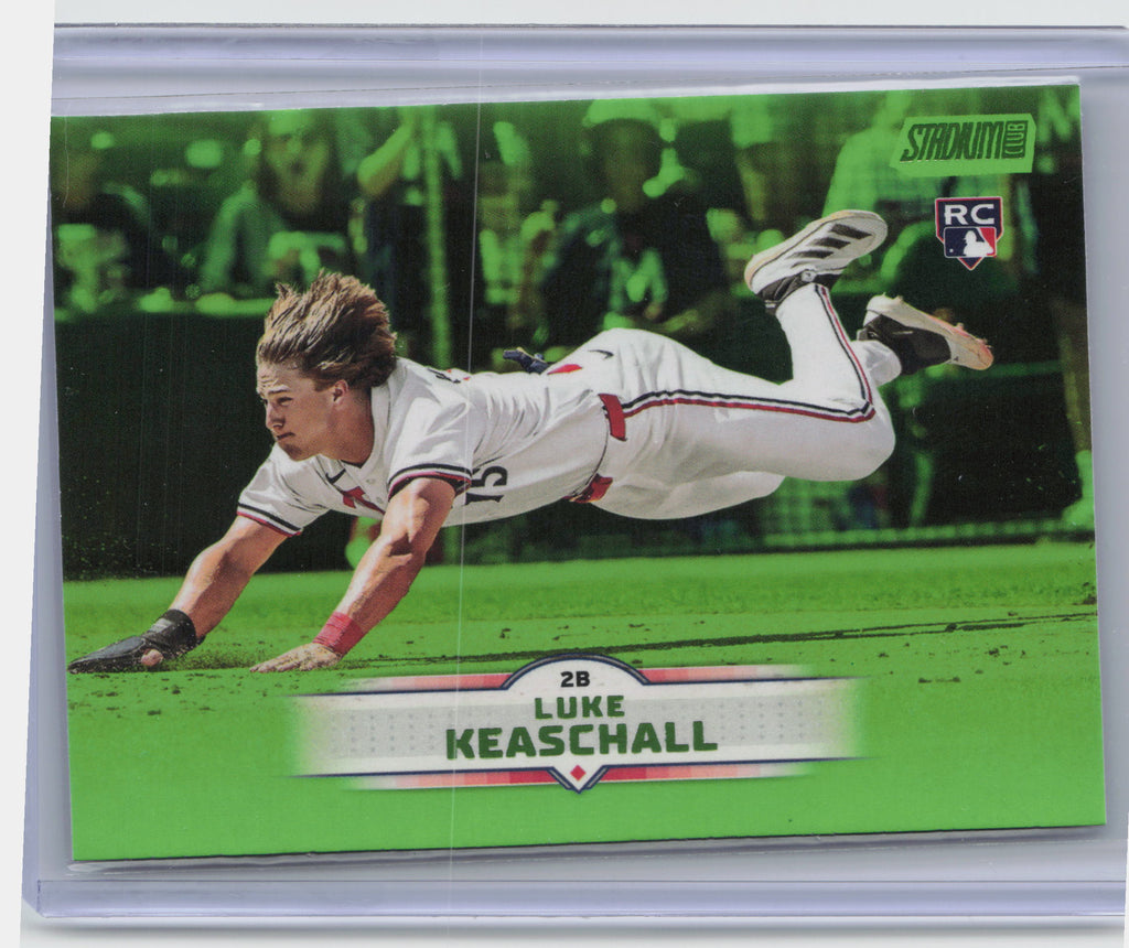 2025 Stadium Club #57 Luke Keaschall Lime Green