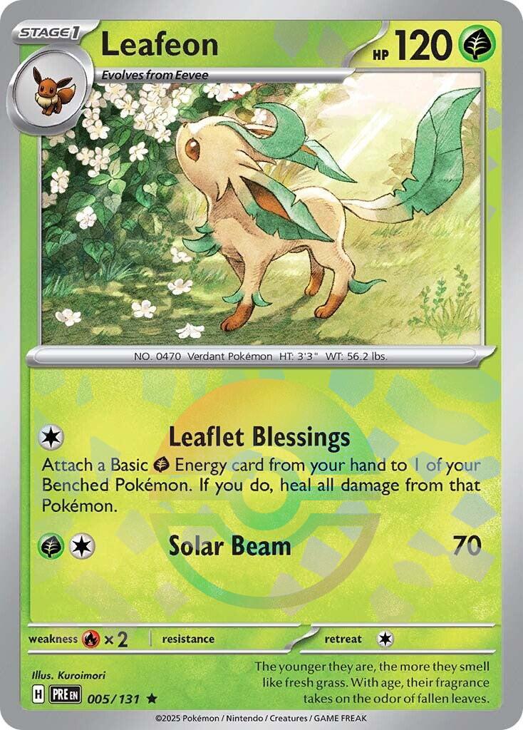 Leafeon (Poke Ball Pattern)