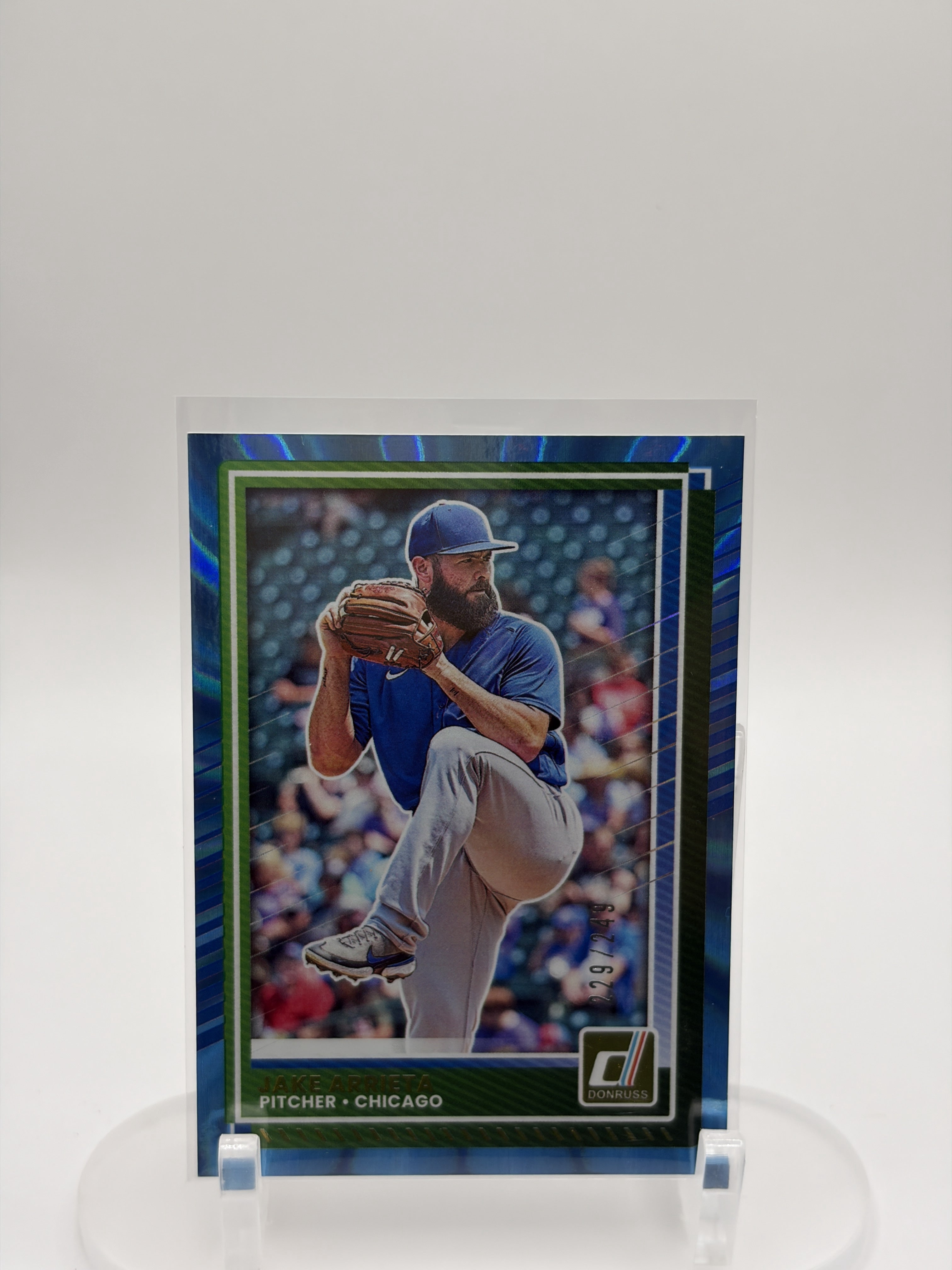 2025 Donruss #11 Jake Arrieta #/249