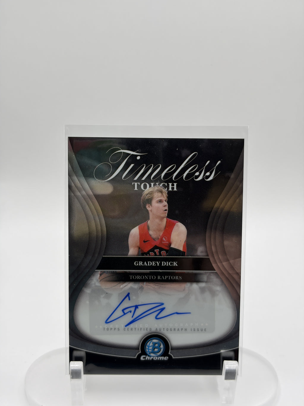 Topps 2025-26 Bowman Gradey Dick Timeless Touch Signatures Auto TTA-GD