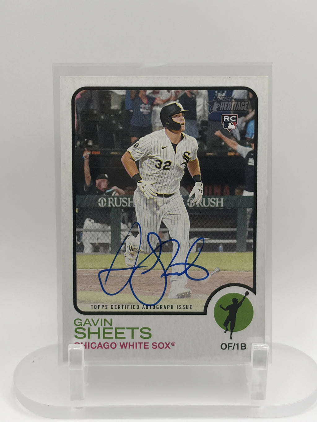 2022 Topps Heritage #ROA-GS Gavin Sheets Real One Autographs