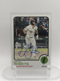 2022 Topps Heritage #ROA-GS Gavin Sheets Real One Autographs