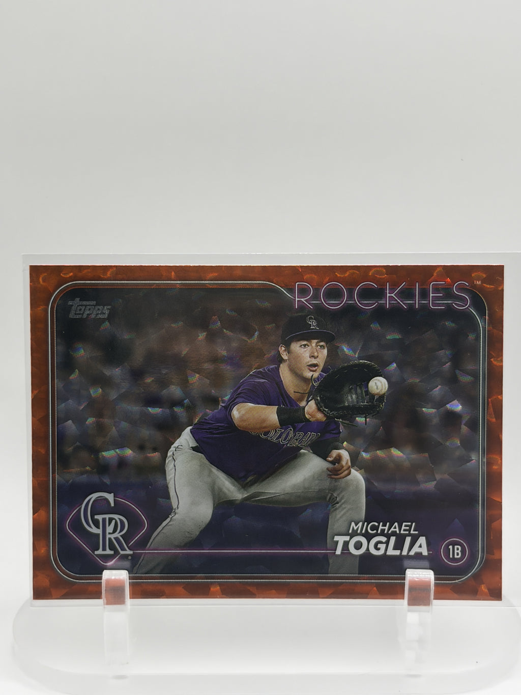 Michael Toglia 2024 Topps #/799 #626 Colorado Rockies Purple Holofoil SN
