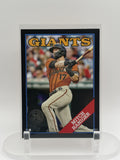 Mitch Haniger 2023 Topps San Francisco Giants 1988 Black (Series Two) SN
