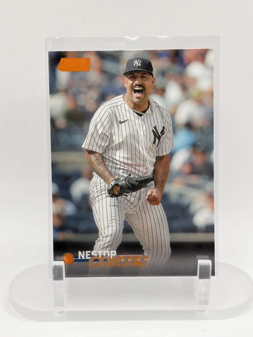 Nestor Cortes #97 2023 Stadium Club New York Yankees Orange Foil /199