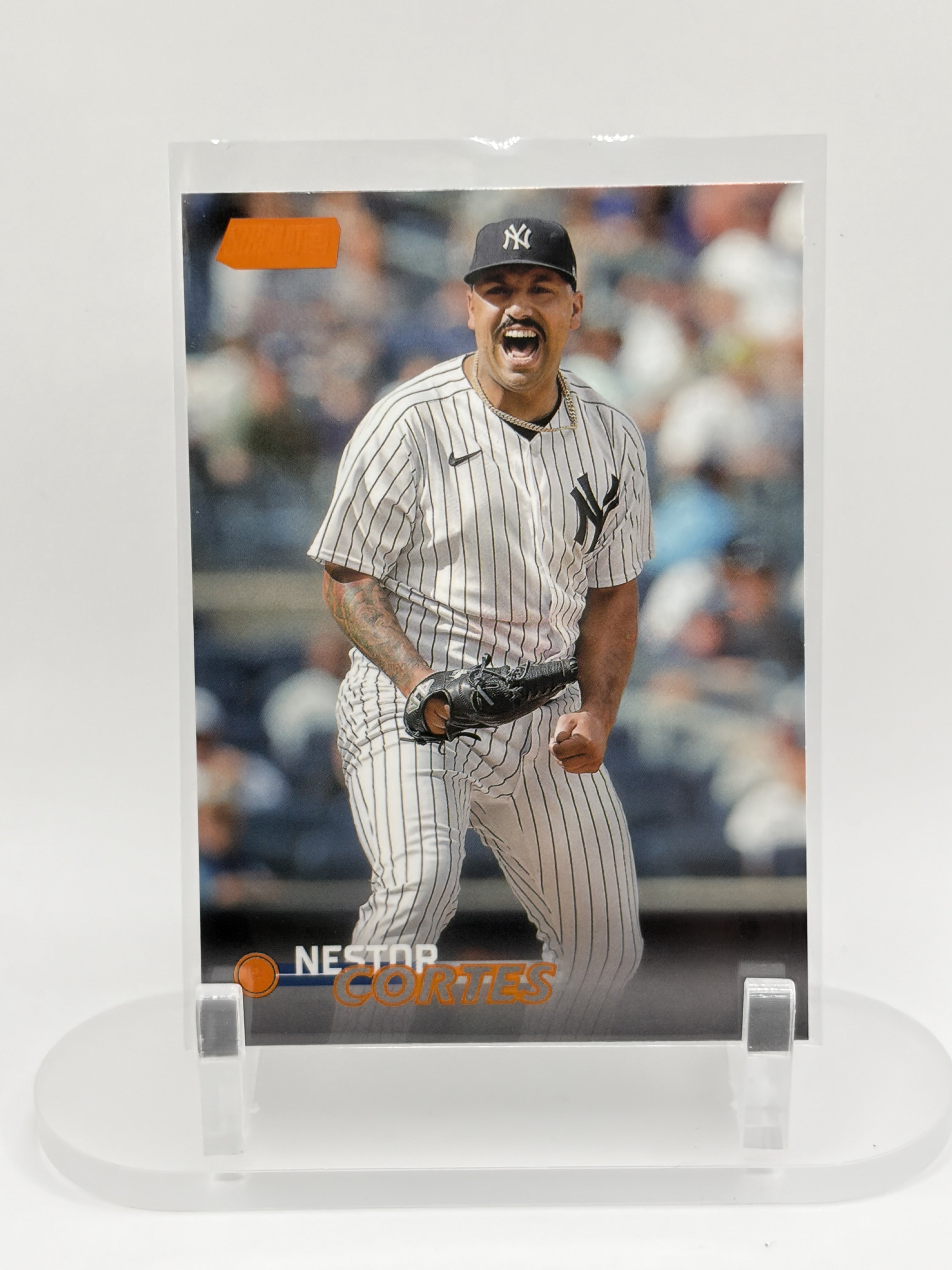 Nestor Cortes #97 2023 Stadium Club New York Yankees Orange Foil /199