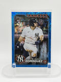 2024 Topps #60 Jasson Domínguez Blue Holofoil #/999