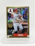 2022 Topps Chrome #87BC-1 Mike Trout 1987 Topps Baseball 35th Anniversary