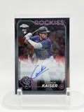 2024 Topps Chrome #RA-CK Connor Kaiser Rookie Autographs