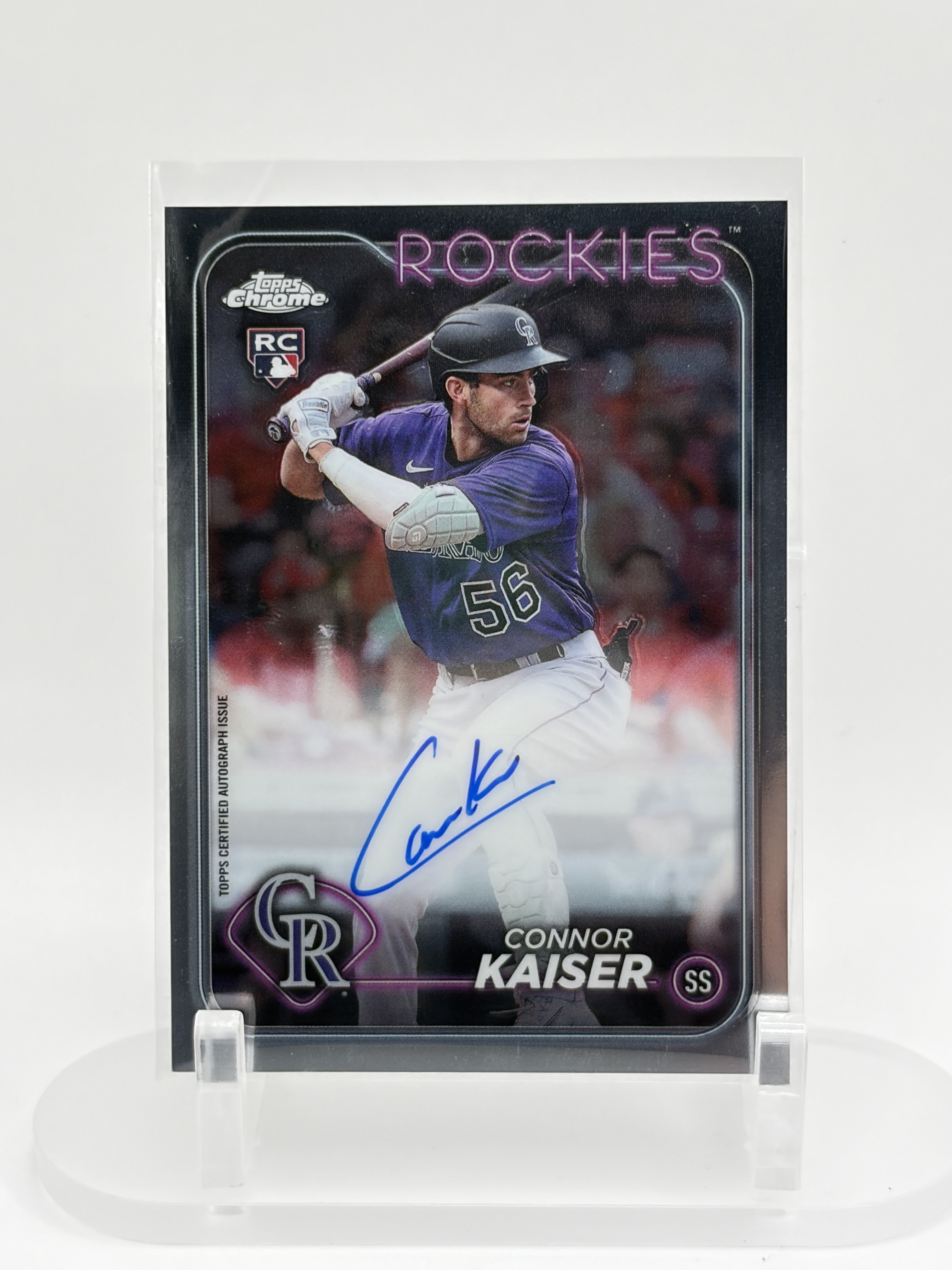 2024 Topps Chrome #RA-CK Connor Kaiser Rookie Autographs