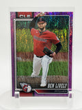 2026 Topps #109 Ben Lively Pink Holo Foil