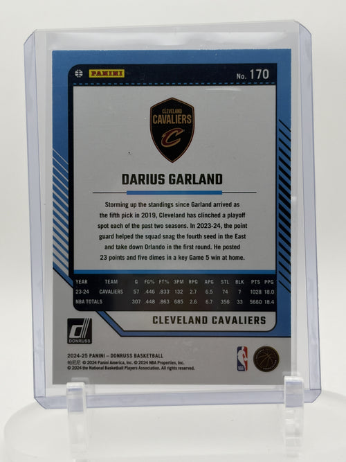 2024-25 Panini Donruss Darius Garland Holo Laser /99 #170