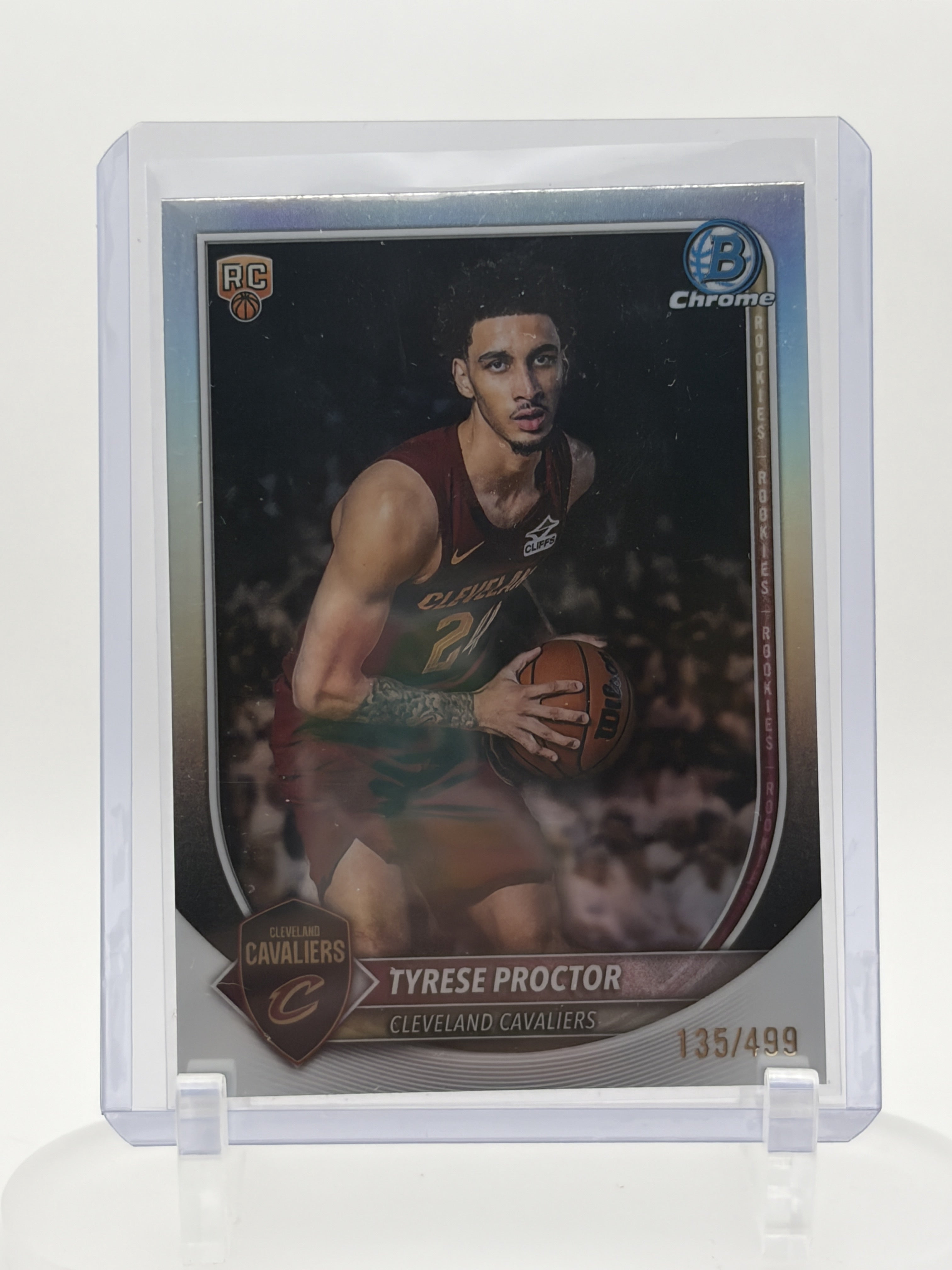 2025-26 Bowman #55 Tyrese Proctor Blue Border #/150