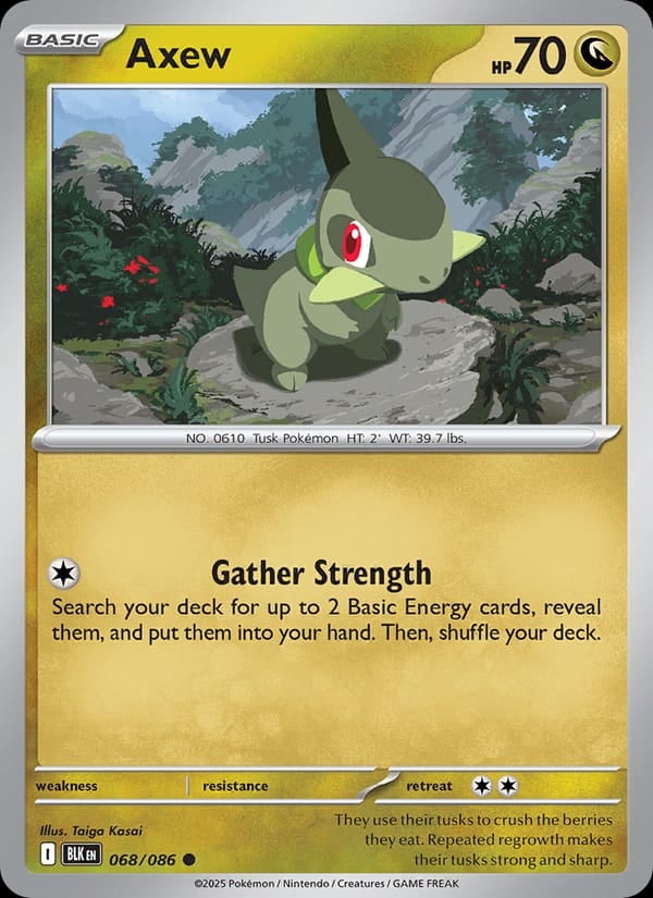 Axew (Master Ball Pattern)