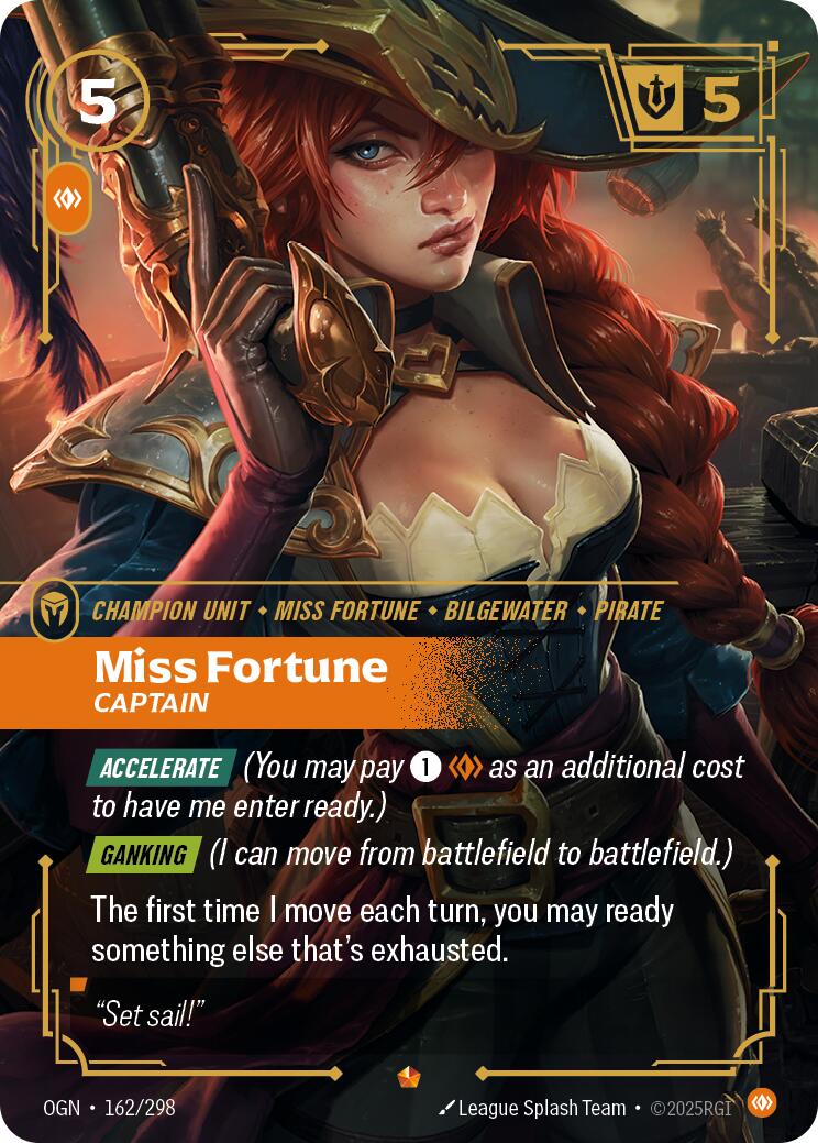 Miss Fortune, Captain