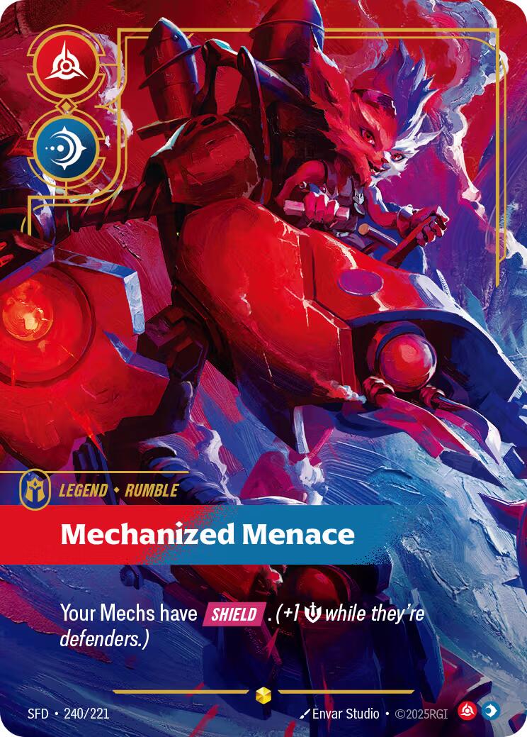 Rumble, Mechanized Menace (Overnumbered)